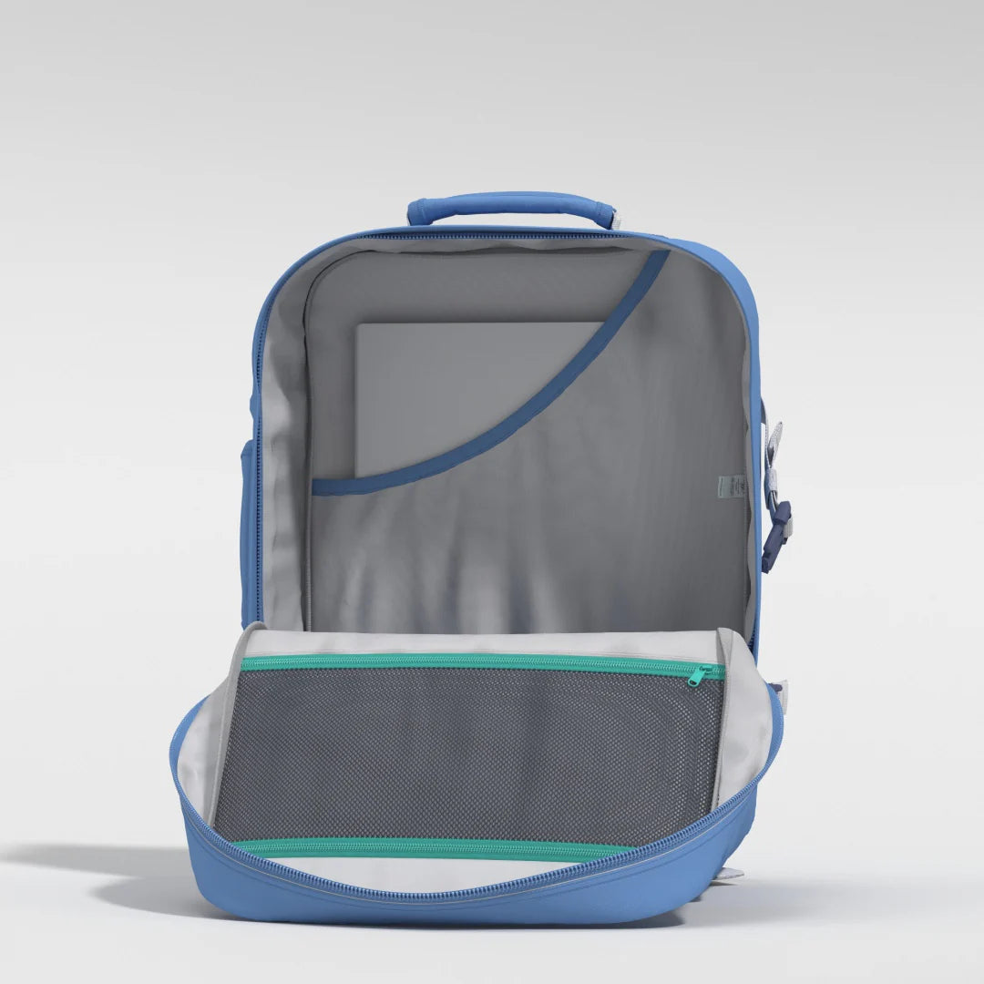 Cabinzero Classic Backpack 44L in Infinity Blue Color