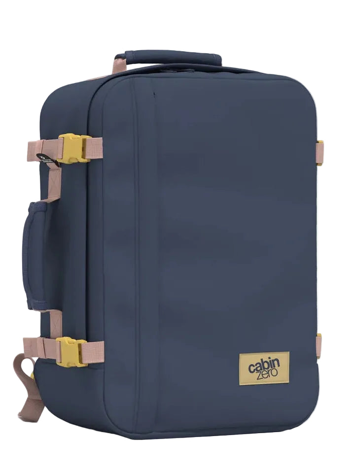 Cabinzero Classic Backpack 36L in Shibori Blue Color