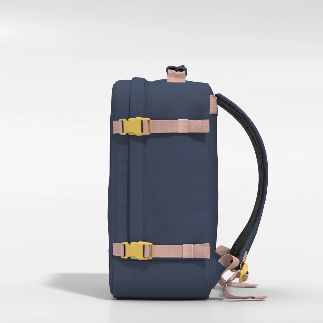 Cabinzero Classic Backpack 36L in Shibori Blue Color