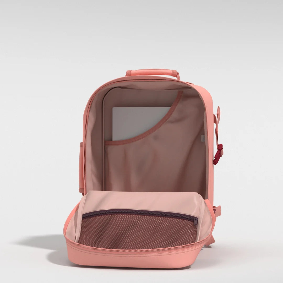 Cabinzero Classic Backpack 36L in Macaroon Pink Color