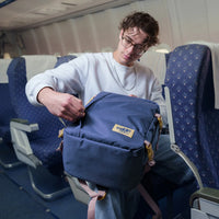 Cabinzero Classic Backpack 36L in Shibori Blue Color