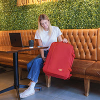 Cabinzero Classic Backpack 44L in Ketchup Color