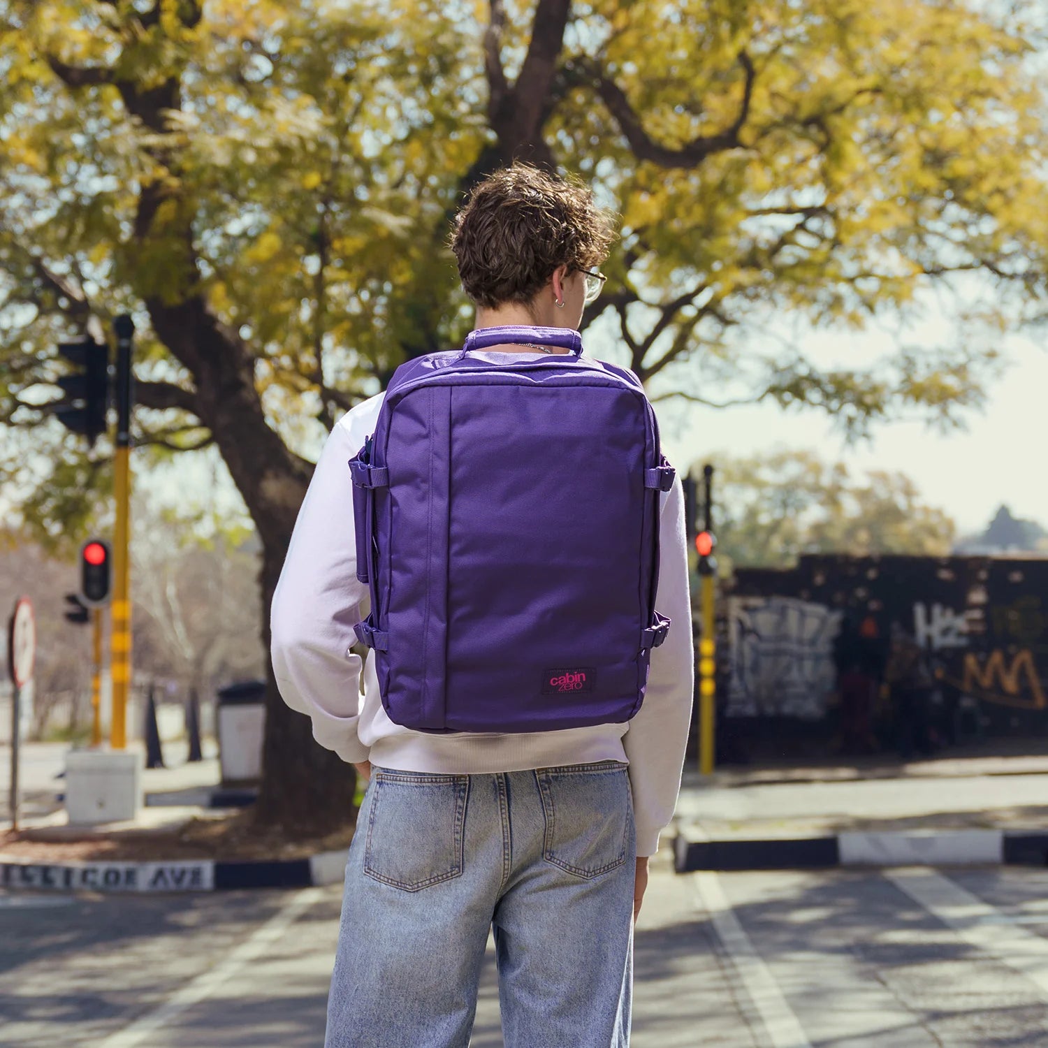 Cabinzero Classic Backpack 44L in Solace Sky Color