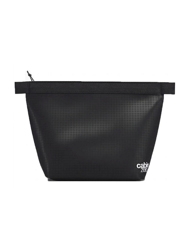 CabinZero Ultralight Wash Pouch 3.5L in Absolute Black Color