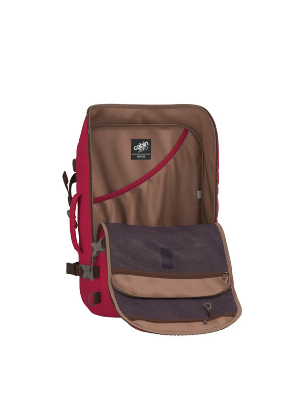 Cabinzero ADV Backpack 32L in Miami Magenta Color 7