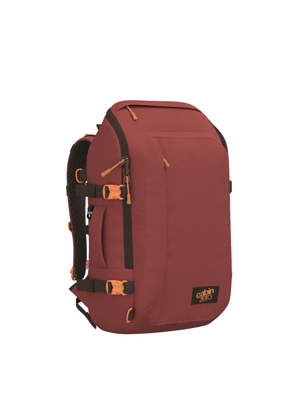 Cabinzero ADV Backpack 32L in Sangria Red Color 2