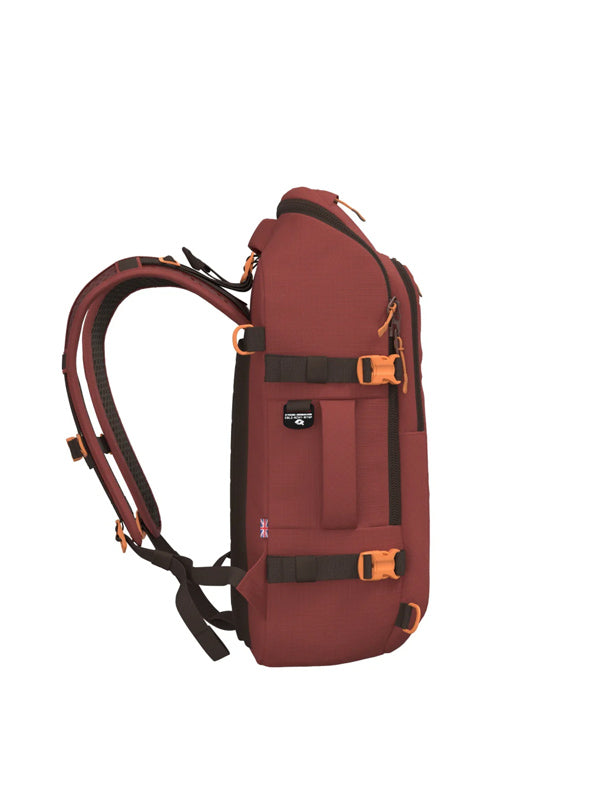 Cabinzero ADV PRO Backpack 32L in Sangria Red Color 3