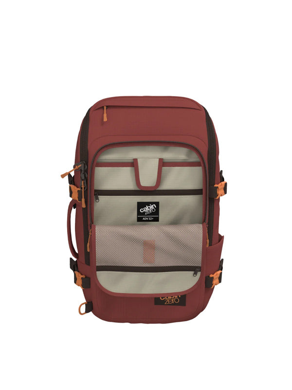 Cabinzero ADV PRO Backpack 32L in Sangria Red Color 6