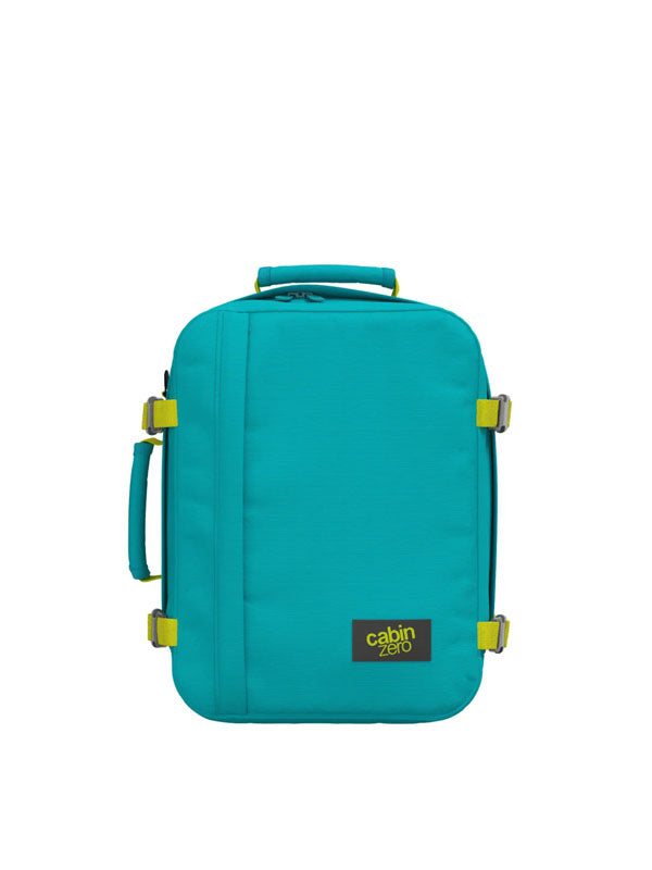 Cabinzero Classic 28L Backpack in Aqua Lagoon Color