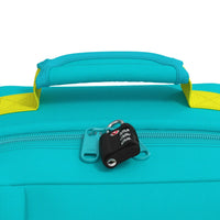 Cabinzero Classic 28L Backpack in Aqua Lagoon Color 11