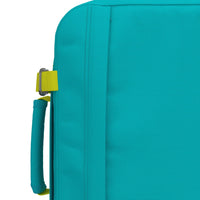 Cabinzero Classic 28L Backpack in Aqua Lagoon Color 8