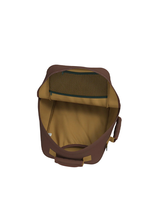 Cabinzero Classic 28L Backpack in Belgian Chocolate Color 10