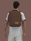 Cabinzero Classic 28L Backpack in Belgian Chocolate Color 13