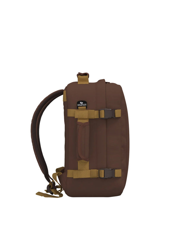 Cabinzero Classic 28L Backpack in Belgian Chocolate Color 3