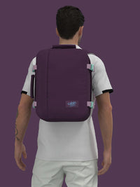 Cabinzero Classic 28L Backpack in Midnight Purple Color 13