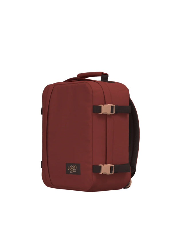 Cabinzero Classic 28L Backpack in Sangria Red Color 4