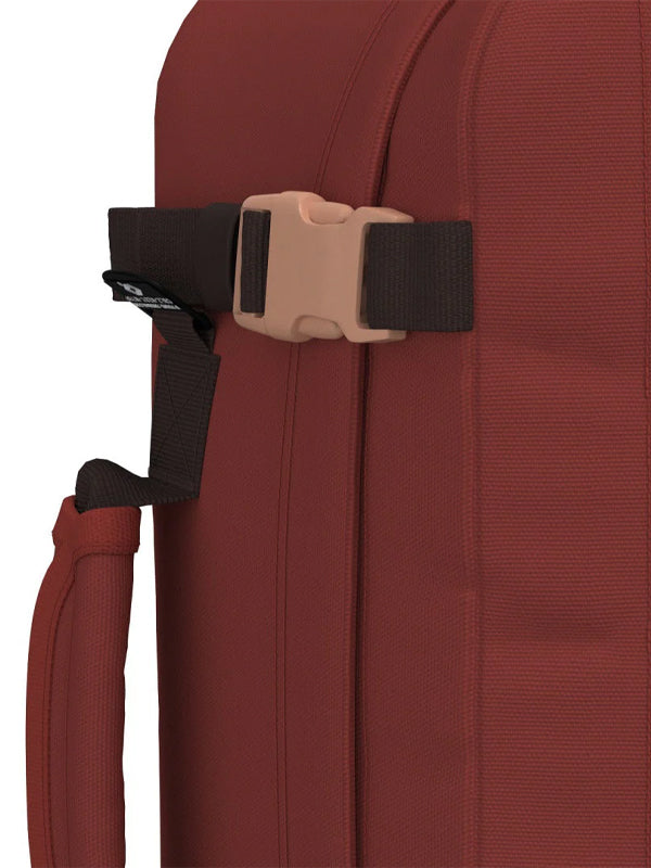 Cabinzero Classic 36L Backpack in Sangria Red Color 8