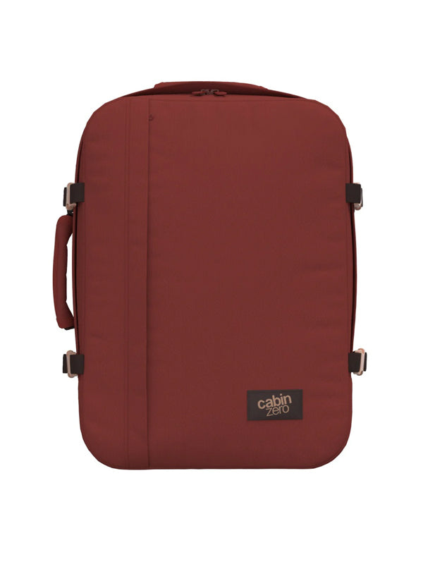 Cabinzero Classic 44L Backpack in Sangria Red Color