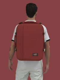 Cabinzero Classic 44L Backpack in Sangria Red Color 10