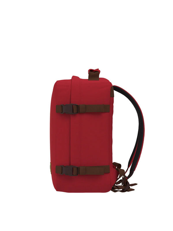 Cabinzero Classic Backpack 28L in London Red Color 3