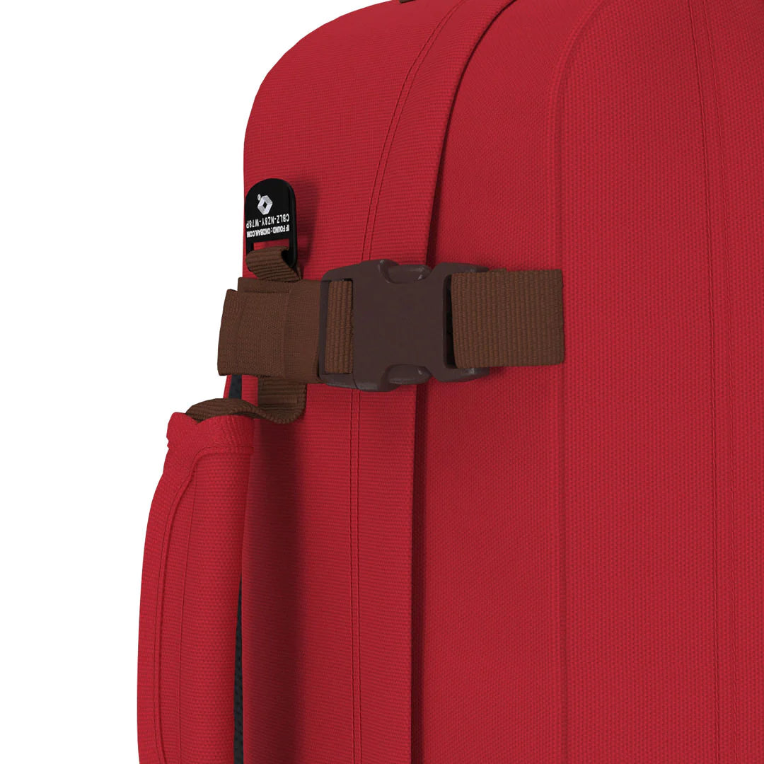 Cabinzero Classic Backpack 28L in London Red Color 8