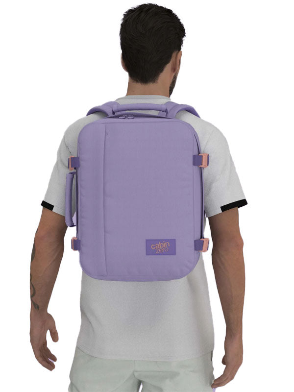 Cabinzero Classic Backpack 28L in Smokey Violet Color 11