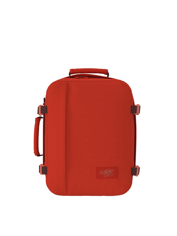 Cabinzero Classic Backpack 28L in Tomato Festival Color