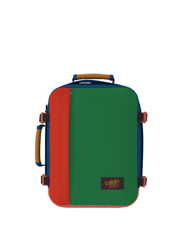 Cabinzero Classic Backpack 28L in Tropical Blocks Color