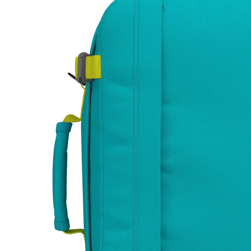 Cabinzero Classic Backpack 36L in Aqua Lagoon Color 7