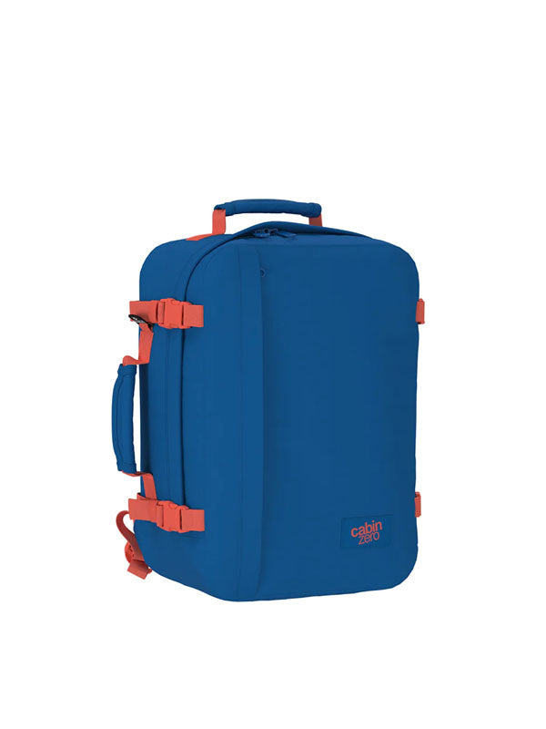 Cabinzero Classic Backpack 36L in Capri Blue Color 5