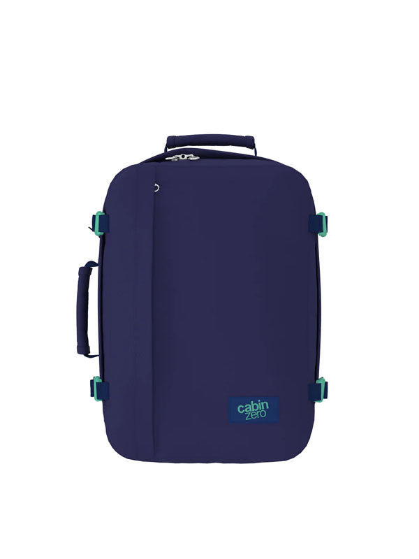 Cabinzero Classic Backpack 36L in Deep Ocean Color