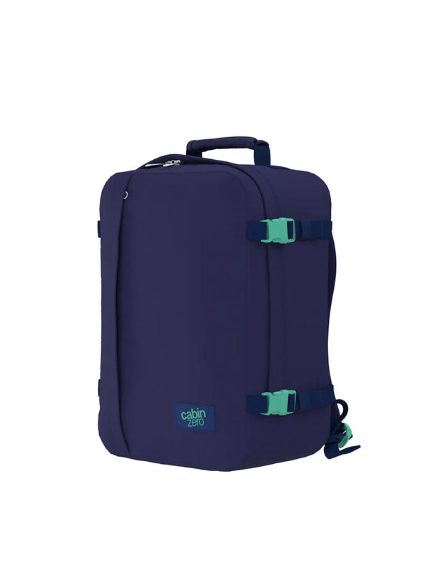 Cabinzero Classic Backpack 36L in Deep Ocean Color 6