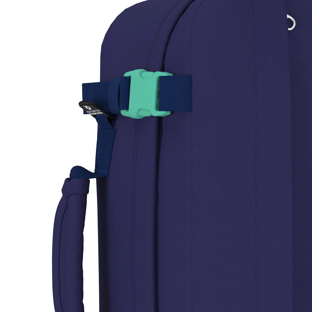 Cabinzero Classic Backpack 36L in Deep Ocean Color 8