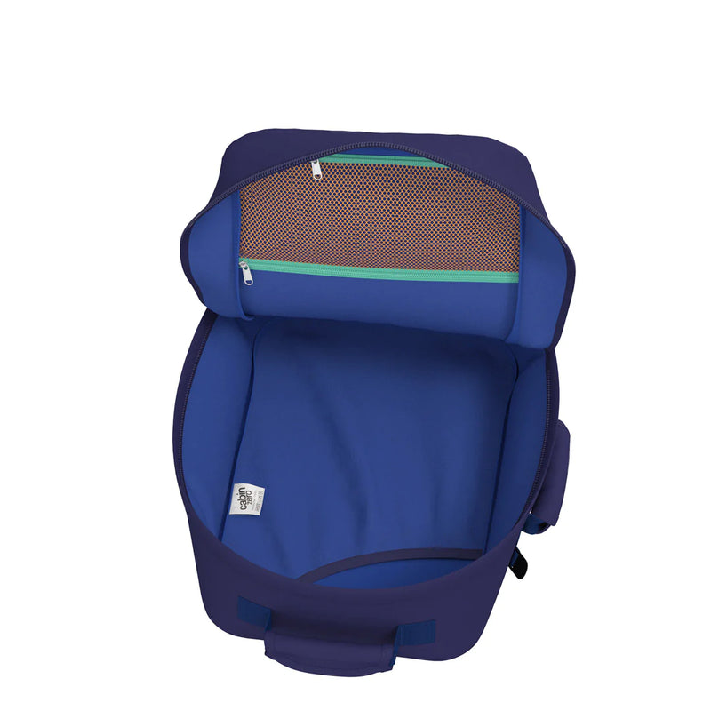 Cabinzero Classic Backpack 36L in Deep Ocean Color 9