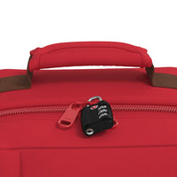 Cabinzero Classic Backpack 36L in London Red Color 9