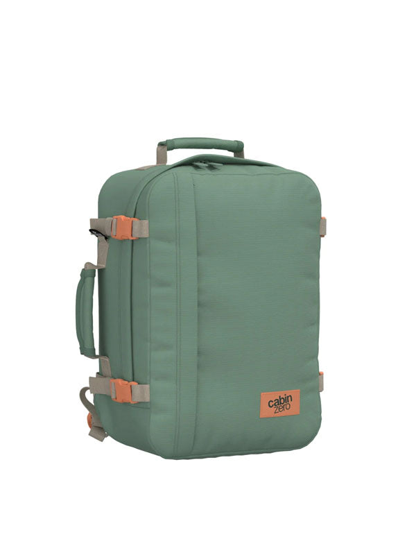 Cabinzero Classic Backpack 36L in Sage Forest Color 2
