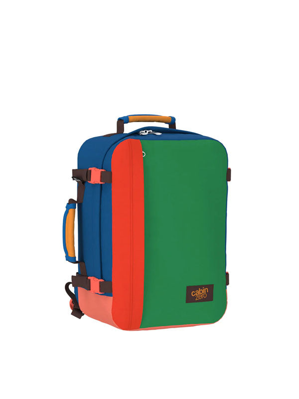 Cabinzero Classic Backpack 36L in Tropical Blocks Color 5