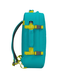 Cabinzero Classic Backpack 44L in Aqua Lagoon Color 3