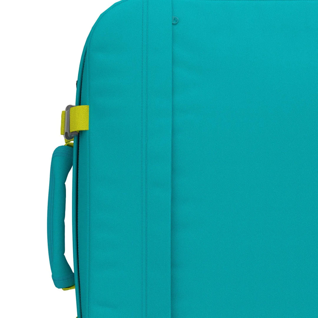 Cabinzero Classic Backpack 44L in Aqua Lagoon Color 7
