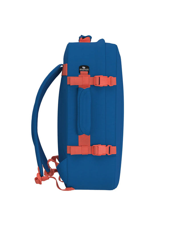 Cabinzero Classic Backpack 44L in Capri Blue Color 2