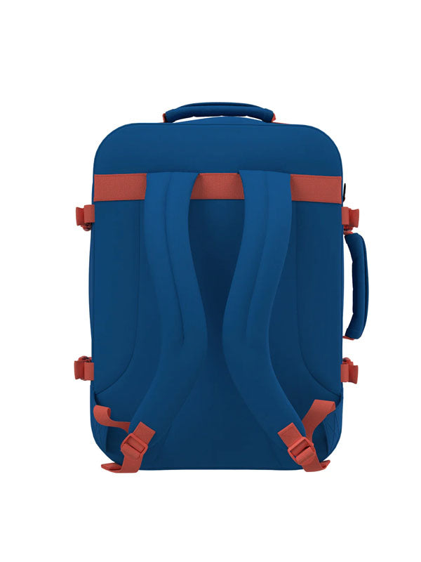Cabinzero Classic Backpack 44L in Capri Blue Color 4