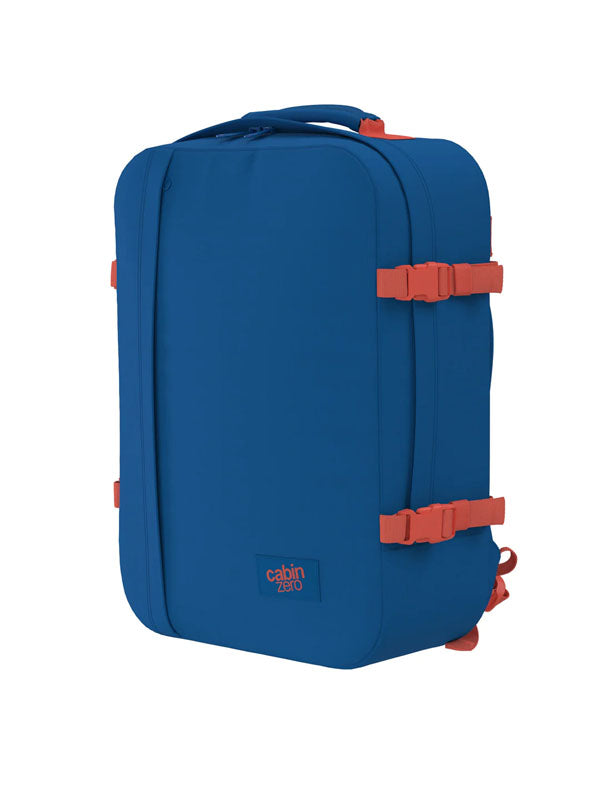 Cabinzero Classic Backpack 44L in Capri Blue Color 6