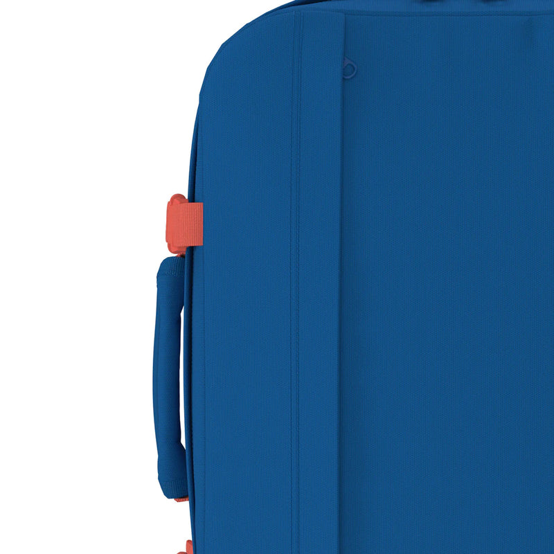 Cabinzero Classic Backpack 44L in Capri Blue Color 7