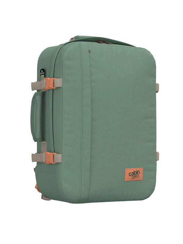 Cabinzero Classic Backpack 44L in Sage Forest Color 2