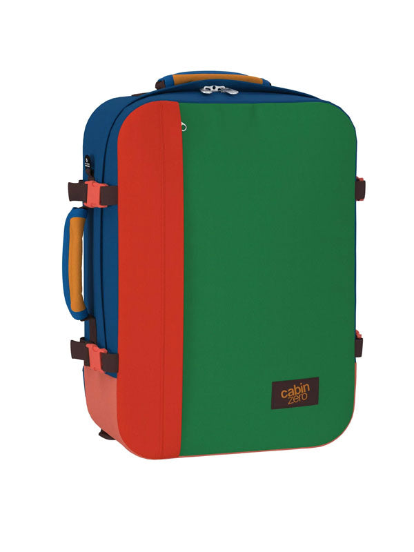 Cabinzero Classic Backpack 44L in Tropical Blocks Color 5
