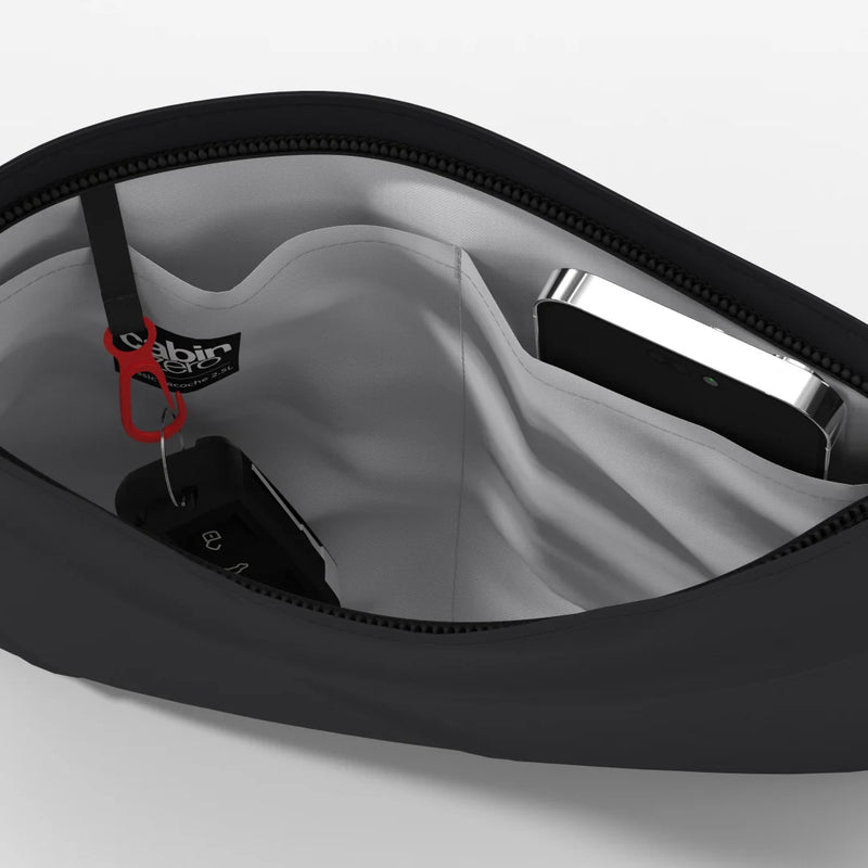 Cabinzero Classic Sacoche 2.5L in Absolute Black Color 5