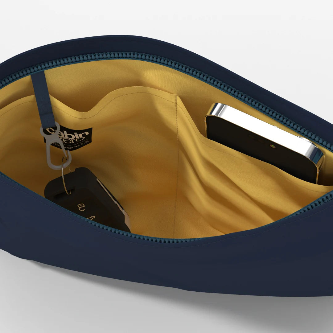 Cabinzero Classic Sacoche 2.5L in Blue Shimmer Color 5