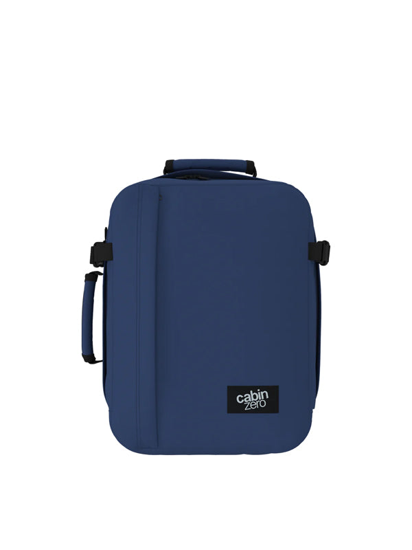 Cabinzero Classic Tech Backpack 28L in Midnight Blue Color