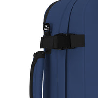 Cabinzero Classic Tech Backpack 28L in Midnight Blue Color 12