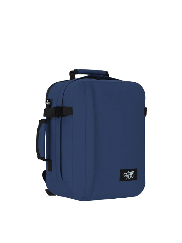 Cabinzero Classic Tech Backpack 28L in Midnight Blue Color 5